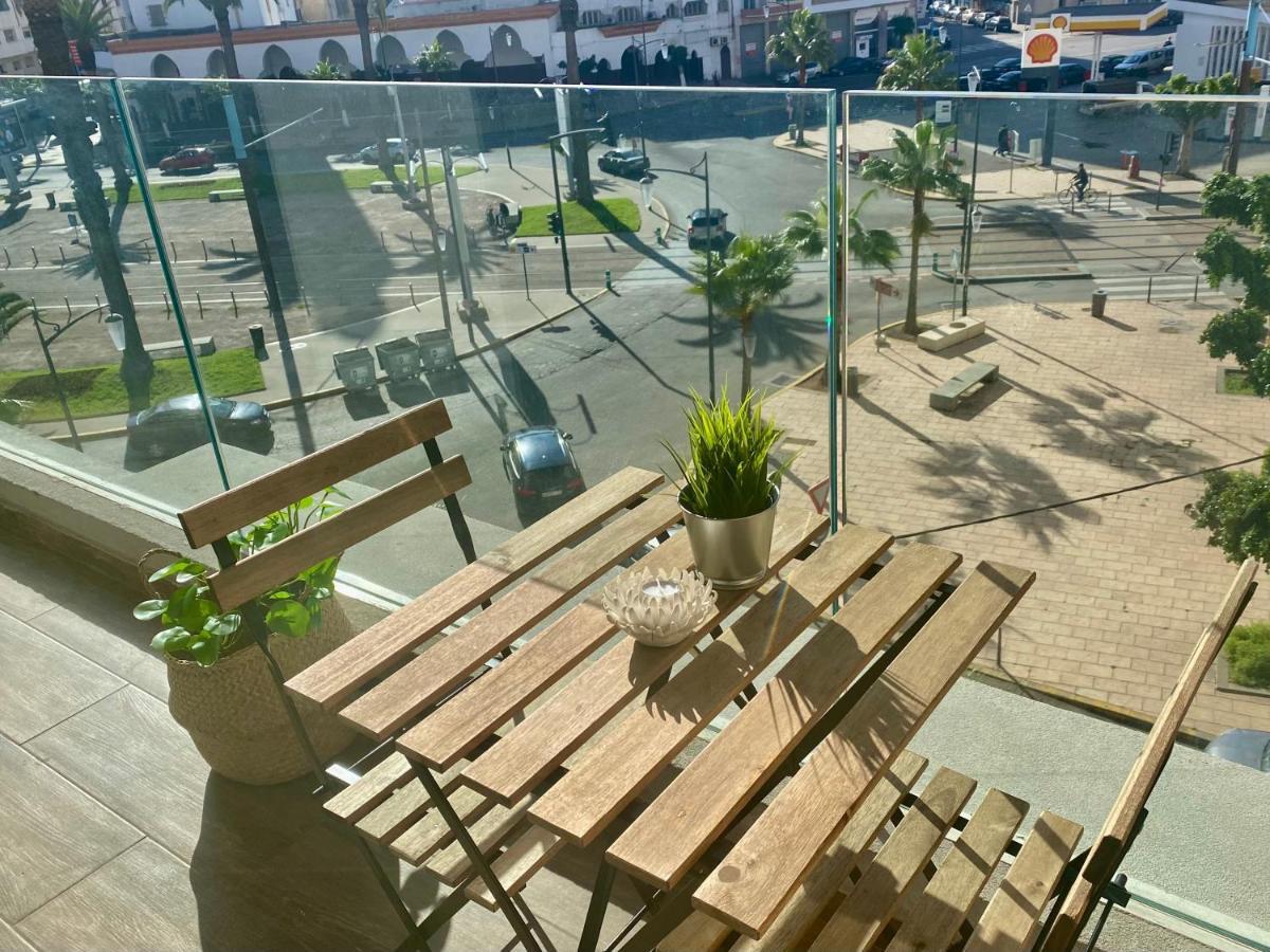 Appartement confortable et ensoleillé, belle vue Casablanca Esterno foto