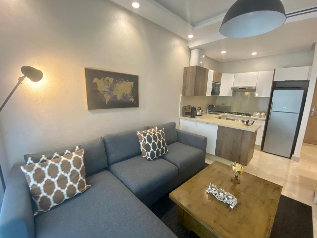 Appartement confortable et ensoleillé, belle vue Casablanca Esterno foto