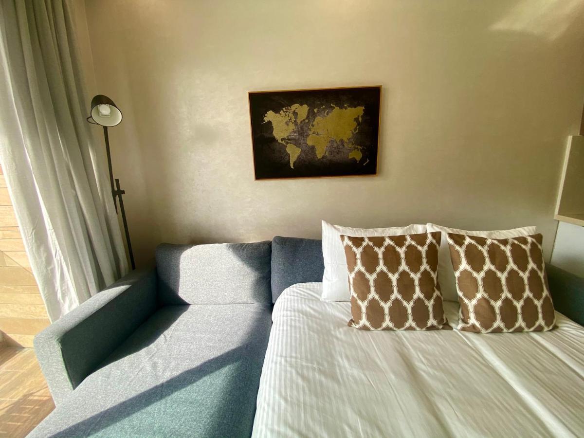 Appartement confortable et ensoleillé, belle vue Casablanca Esterno foto