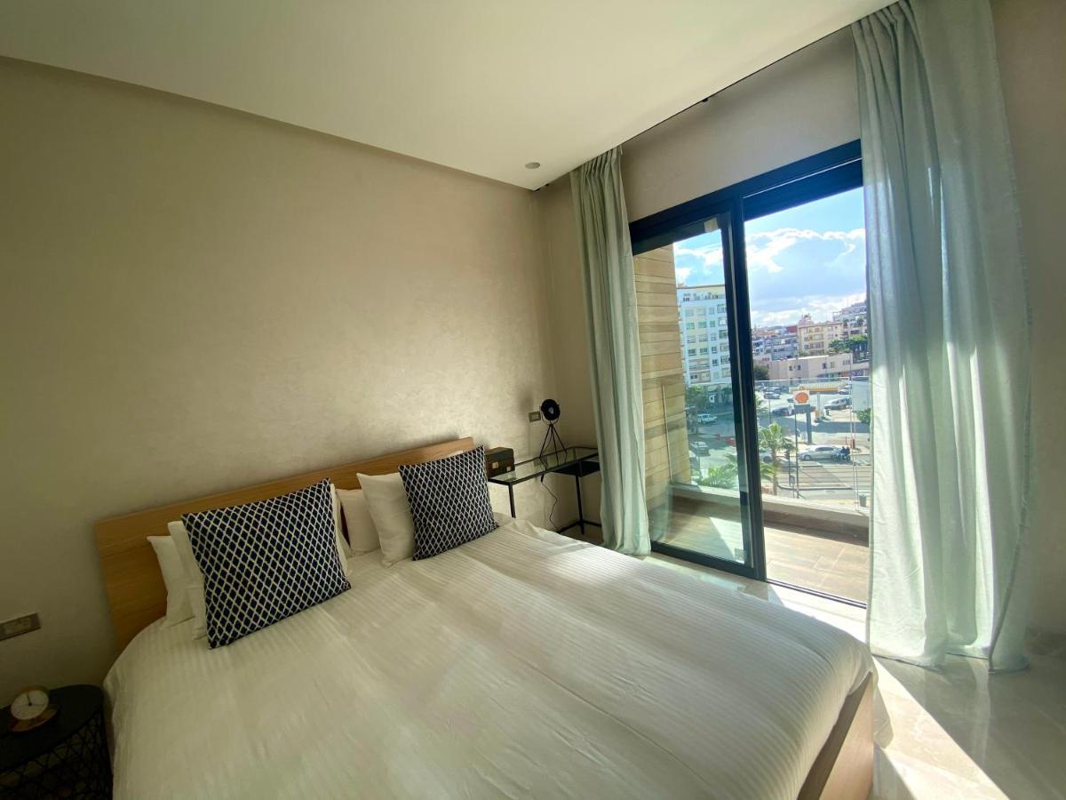 Appartement confortable et ensoleillé, belle vue Casablanca Esterno foto